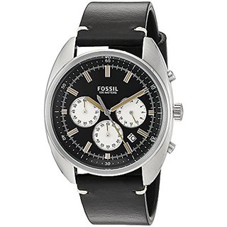 Buy Fossil Chronograph Black Dial Mens 