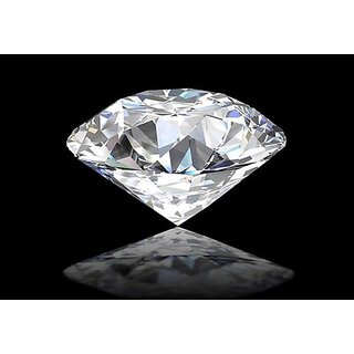                       Gurpreet Gems  7.25 Ratti Zircon Cubic Zirconia American Diamond Loose   Certified Precious Gemstone                                              
