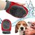 House of Quirk Pets Grooming Mitt Nylon Mesh Gloves Grooming Gloves for Dog  Cat  (Multicolor, Fits All)