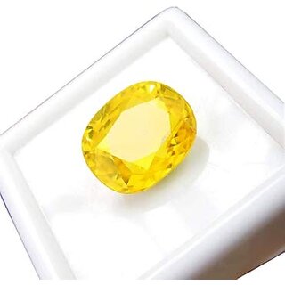                       Gurpreet Gems10.00 Ratti to 11.00 Ratti Carat Sapphire-Yellow                                              