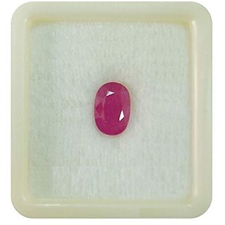                       Gurpreet Gems 8.25 Carat Certified Natural Jaipuri Ruby (Manik) Stone                                              