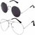 Hh Uv Protected Mens And Womens Sunglasses Combo 55 Mm White Lens 