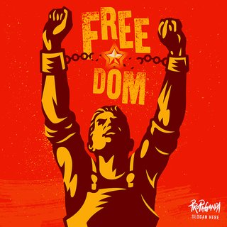 Buy free dom poster|300 GSM HD Paper Print |Sticker Paper Poster, 12x18 ...