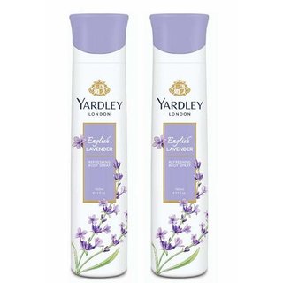 Yardley London English Lavender Deodorant For Women 150-ML (Pack of 2)