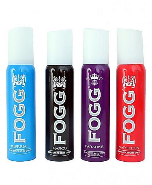 Fogg body spray discount white