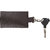 Aditi Wasan Brown Genuine Leather Key pouch