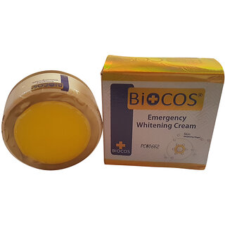 Biocos emergency skin whitening and lighting cream 30g
