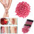 No Strip Pink Flavor Depilatory Wax Pearl Hair Removal Hot Wax Beans, 100 grams