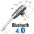 Wireless Bluetooth Headset With Mic HM1000 - Black