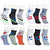 Stylish Sports Ankle Socks 12 Pair