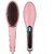 Professional pink Hair straightener brush
