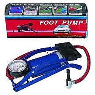 Foot Mini Pump Car Bike Motorcyle Inflatables Toy Athletic Balls Blue Multi - Purpose Air Foot Pump Portable Mini Pump