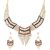 The Pari Gold Plated Multicolor Necklace Set For Women