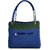 Blizzard Blue Self Design Handbag