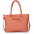 Clementine Premium PU Leather Women's Handbag With Adjustable Strap (Peach Color/sskclem221)