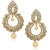 Kundan Pearl Jhumka Earrings For Women Girls in Traditional Ethnic Gold Plated Earings By Meenaz J127