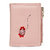Code Yellow Women's Bug Pink PU Mini Leather Wallet Card Holder Purse
