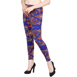 Aiyra Women's Multicolor Printed Stretchable Jegging
