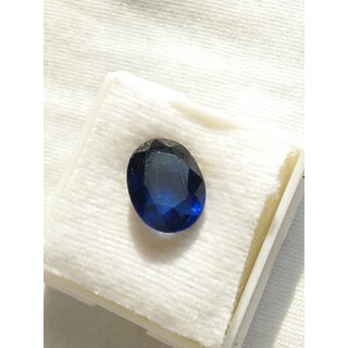                       Gemstone Blue Sapphire Neelam Loose Natural Certified Precious Gemstone 4.25 Ratti                                              