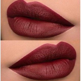 maroon lip shade