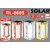 Rock Light RL 860s Solar Rechargeable Four Side Tube Emergency Light