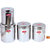 Aristo Steel Container Jumbo Storage 4 Pcs Sets 3.5 to 6.4 Litres