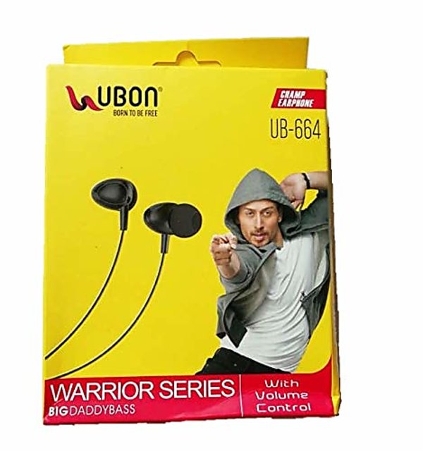 Buy Ubon Ub 664 Warrior Series Big Daddy Bass Earphone Standard