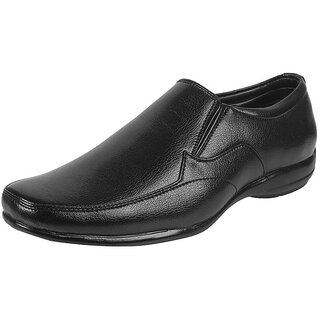 HIKBI Black Synthetic Leather Formal Lace Up Office College Shoes for Men Boys