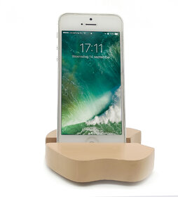 VAH  Apple Design Mobile Phone Stand / Holder For Smartphone (Brown)
