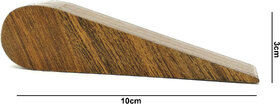 VAH  Objectify beech Design Small Non-Slip wooden Door Stoppers - To Stop Or Jam the Doors