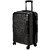 F Gear Valkyrie Polycarbonate 73 (cm) Black Hardsided Suitcase (4 Wheel Trolley Case)