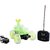 SHRIBOSSJI Cartoon Character Rechargeable Remote Control 360 Movable Stunt Car Multicolor (character and color may vary)