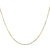 92.5 Sterling Silver Tricolor (Rose Gold, Gold and Silver Finish) Sleek Chain for Women (16 inches)