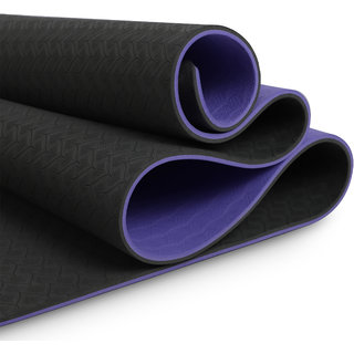Buy Mefree Meeasy Reversible Yoga Mat Double Layered 8 Mm Grey Lilac Online 1999 From Shopclues