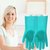 Silicone Dishwashing Gloves - Multi-Function Reusable Scrubber Cleaning Gloves with Bristles for Kitchen/Bathroom/Pet