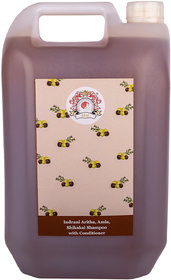 Indrani Aritha, A mla, Shikakai Shampoo With Conditioner 5 litre