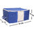 Tagve Set of 4 Extra Large Size Storage Organiser Underbed Storage Bag, Blanket Cover, Saree Cover (Blue, Black)