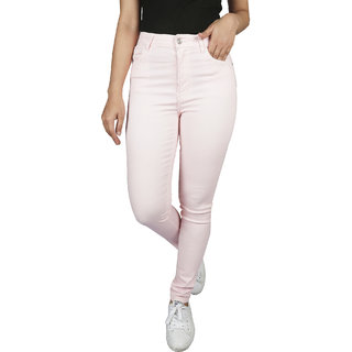 soft pink jeans