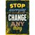 stop worrying it doesnt change anything sticker paper print |Sticker Paper Poster, 12x18 Inch