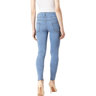 Sophisticated Women Miss Chase Women's  Blue The Dictator High Waist Denim Pant 2025 at ShopCirc