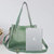 Mammon Latest Sling Bag Handbag for Girls/Woman(SLG-Tricot-Belt-green)