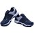 Clymb Navy Synthetic Lace-up Smart Casual Shoes For Men