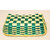 Vitacrafts Green Bamboo basket for craft, table organiser, gift packing. Small bamboo rectangular Basket
