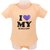 Neska Moda Baby Boys And Baby Girls Orange Bodysuits For 6 To 12 Months JS55
