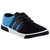 Hotstyle Blue Canvas PVC Smart Casual Lace-up Sneakers For Men