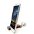 Keychain with earphone and with Mobile Phone Stand / Holder For Smartphone (Maroon)