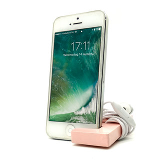 Keychain with earphone and with Mobile Phone Stand / Holder For Smartphone (Pink)