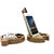 Small Docking Station Wooden Mobile Phone Stand / Holder For Smartphone (Wooden)