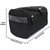 House of Quirk Hanging Fabric Travel Toiletry Bag Organizer and Dopp Kit storage Bag Travel Toiletry Kit  (Black)