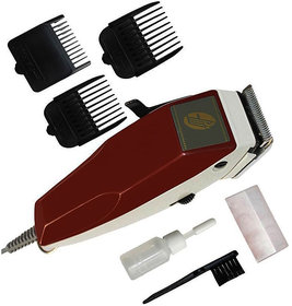 Corded Trimmer-Trimmer for Men-Hair Clipper-Hair Clipper and Trimmer-Electric Hair Trimmer- FYC-RF 666 (Brown)